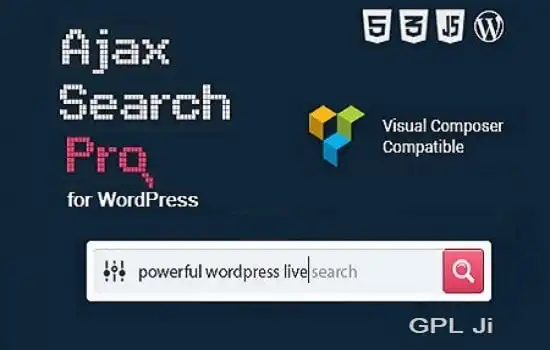 Ajax Search Pro GPL v4.26.12 – Live WordPress Search & Filter Plugin